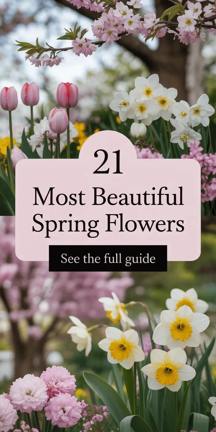 21 Most Beautiful Flowers That Bloom Every Spring