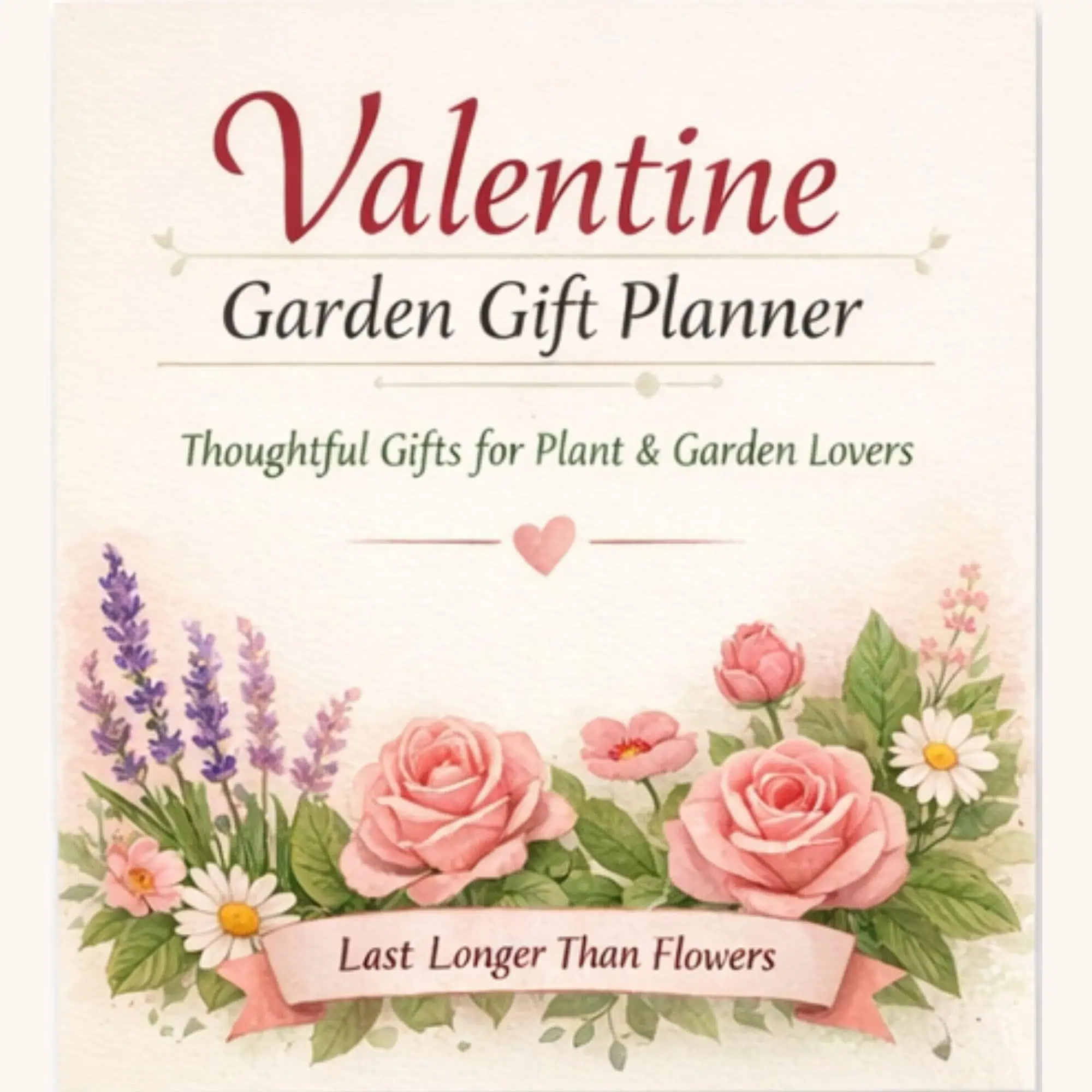 Valentine Garden Gift Ideas: A Thoughtful Planner for Plant Lovers