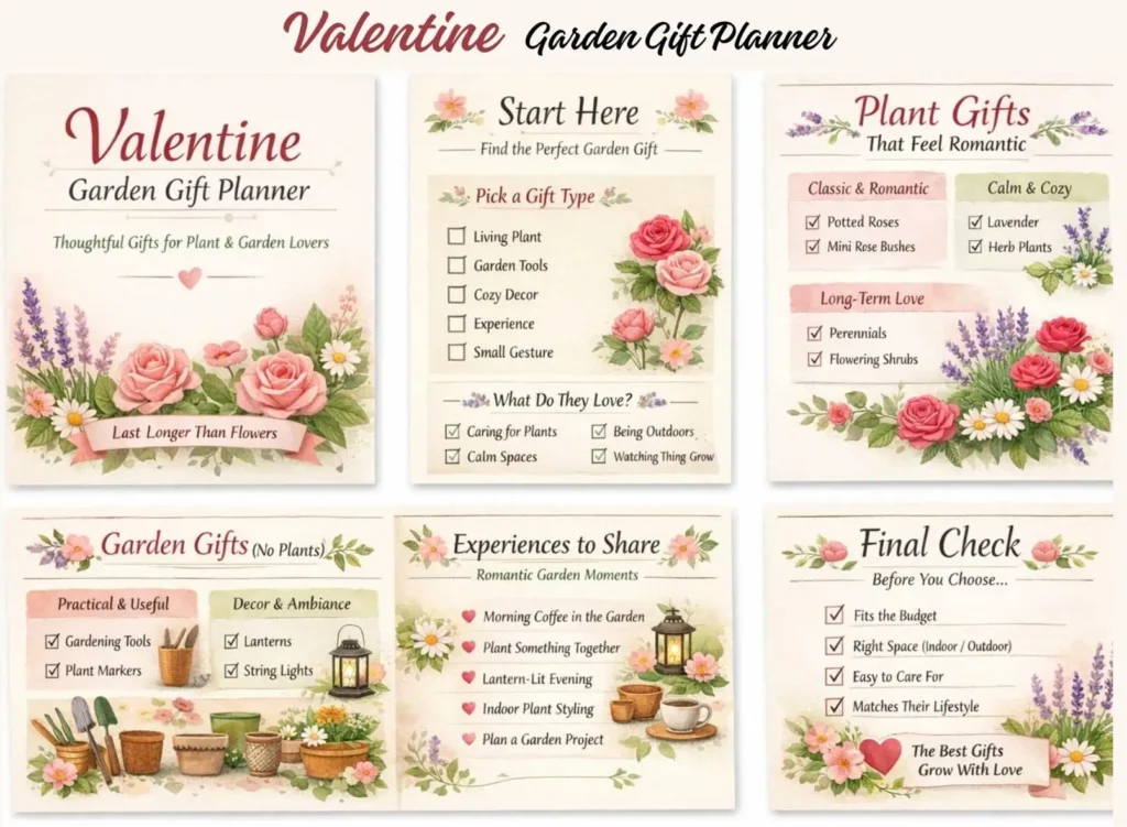 Valentine Garden Gift Ideas