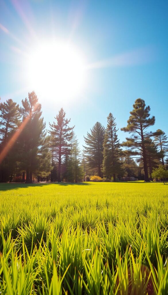 A bright, sun-drenched landscape under a cloudless, azure sky. Warm sunlight cascades over a lush, verdant lawn, illuminating every blade of grass with a vibrant, emerald glow. In the distance, tall, swaying pine trees sway gently in a gentle breeze, their needles shimmering like a million tiny mirrors. The sun, a brilliant, golden orb, hangs high overhead, its rays casting long, dramatic shadows across the scene. The overall mood is one of warmth, energy, and pure, unadulterated radiance - the perfect setting for a summer garden in full bloom. A bright, sun-drenched landscape under a cloudless, azure sky. Warm sunlight cascades over a lush, verdant lawn, illuminating every blade of grass with a vibrant, emerald glow. In the distance, tall, swaying pine trees sway gently in a gentle breeze, their needles shimmering like a million tiny mirrors. The sun, a brilliant, golden orb, hangs high overhead, its rays casting long, dramatic shadows across the scene. The overall mood is one of warmth, energy, and pure, unadulterated radiance - the perfect setting for a summer garden in full bloom.