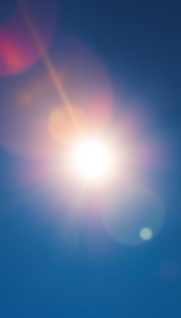 A vibrant, sun-drenched scene of a full sun in a clear sky. Warm, golden rays illuminate the scene, casting a soft, glowing light over the entire landscape. The sun appears as a brilliant, shimmering orb, its edges defined by a subtle halo of light. The background is a deep, cloudless azure, emphasizing the sun's radiance. The lighting is natural and directional, creating subtle shadows and highlights that add depth and dimension to the composition. The overall mood is one of warmth, serenity, and abundant natural energy, perfectly capturing the essence of a sun-filled day. A vibrant, sun-drenched scene of a full sun in a clear sky. Warm, golden rays illuminate the scene, casting a soft, glowing light over the entire landscape. The sun appears as a brilliant, shimmering orb, its edges defined by a subtle halo of light. The background is a deep, cloudless azure, emphasizing the sun's radiance. The lighting is natural and directional, creating subtle shadows and highlights that add depth and dimension to the composition. The overall mood is one of warmth, serenity, and abundant natural energy, perfectly capturing the essence of a sun-filled day.