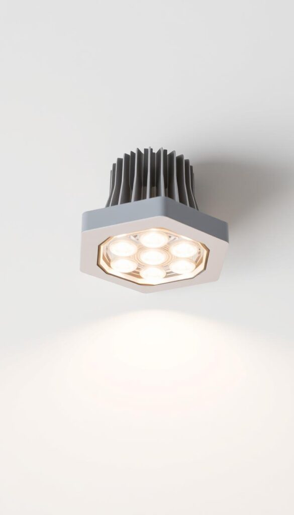 A well-lit, modern LED light fixture against a minimalist, white background. The LED bulbs emit a warm, ambient glow, casting a soft, even light across the scene. The fixture is sleek and contemporary in design, with a low-profile aluminum housing and clean, geometric lines. The lighting is diffused and free of harsh shadows or hot spots, creating a cozy, inviting atmosphere. The focus is on showcasing the technical details and aesthetic appeal of high-quality LED lighting for indoor or outdoor use. A well-lit, modern LED light fixture against a minimalist, white background. The LED bulbs emit a warm, ambient glow, casting a soft, even light across the scene. The fixture is sleek and contemporary in design, with a low-profile aluminum housing and clean, geometric lines. The lighting is diffused and free of harsh shadows or hot spots, creating a cozy, inviting atmosphere. The focus is on showcasing the technical details and aesthetic appeal of high-quality LED lighting for indoor or outdoor use.
