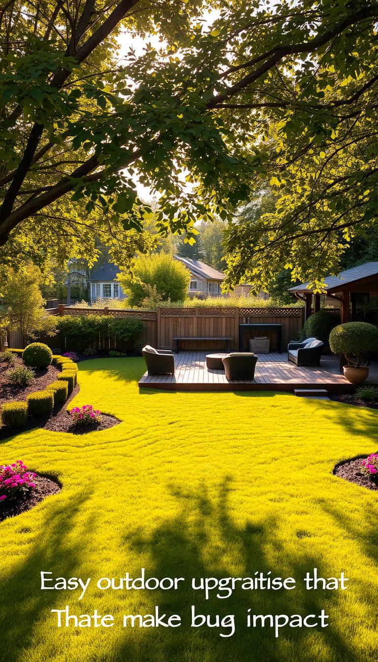 Easy Outdoor Upgrades That Make a Big Impact