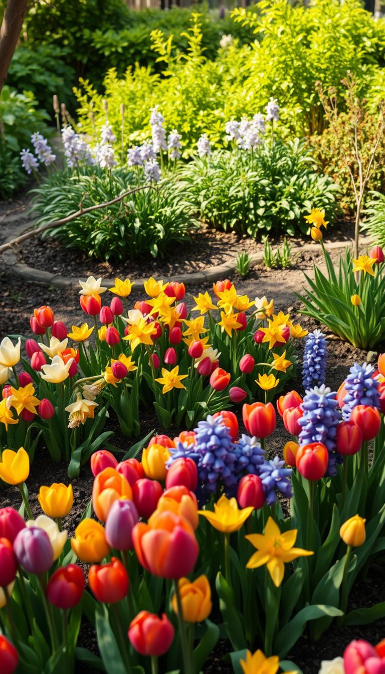 How to Layer Bulbs for Continuous Blooms