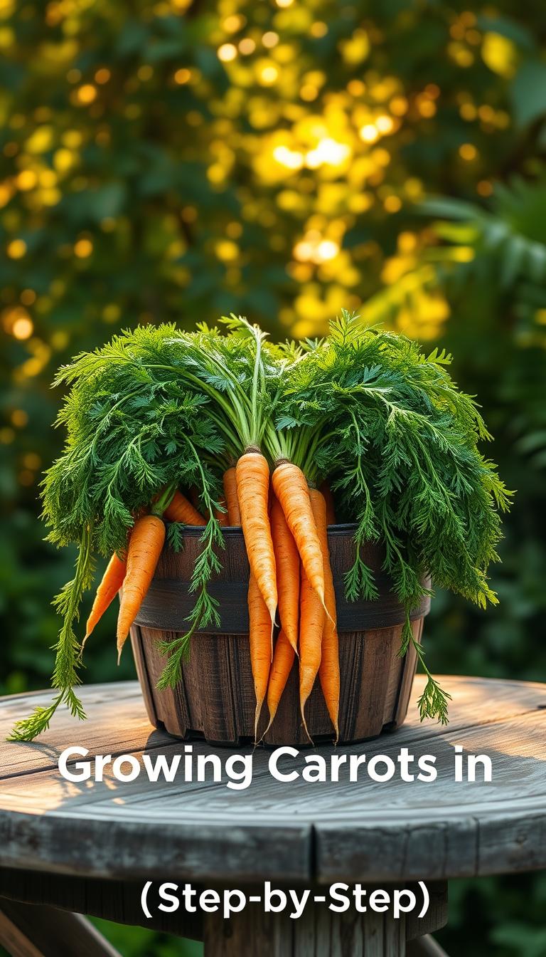 Growing Carrots in Containers (Step-by-Step)
