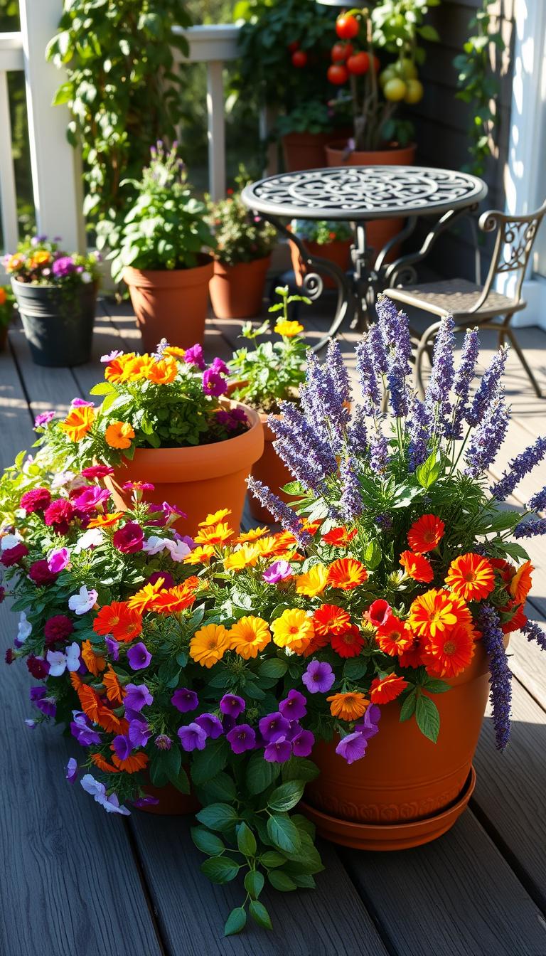 Container Flower Gardening: Beautiful Blooms in Small Spaces