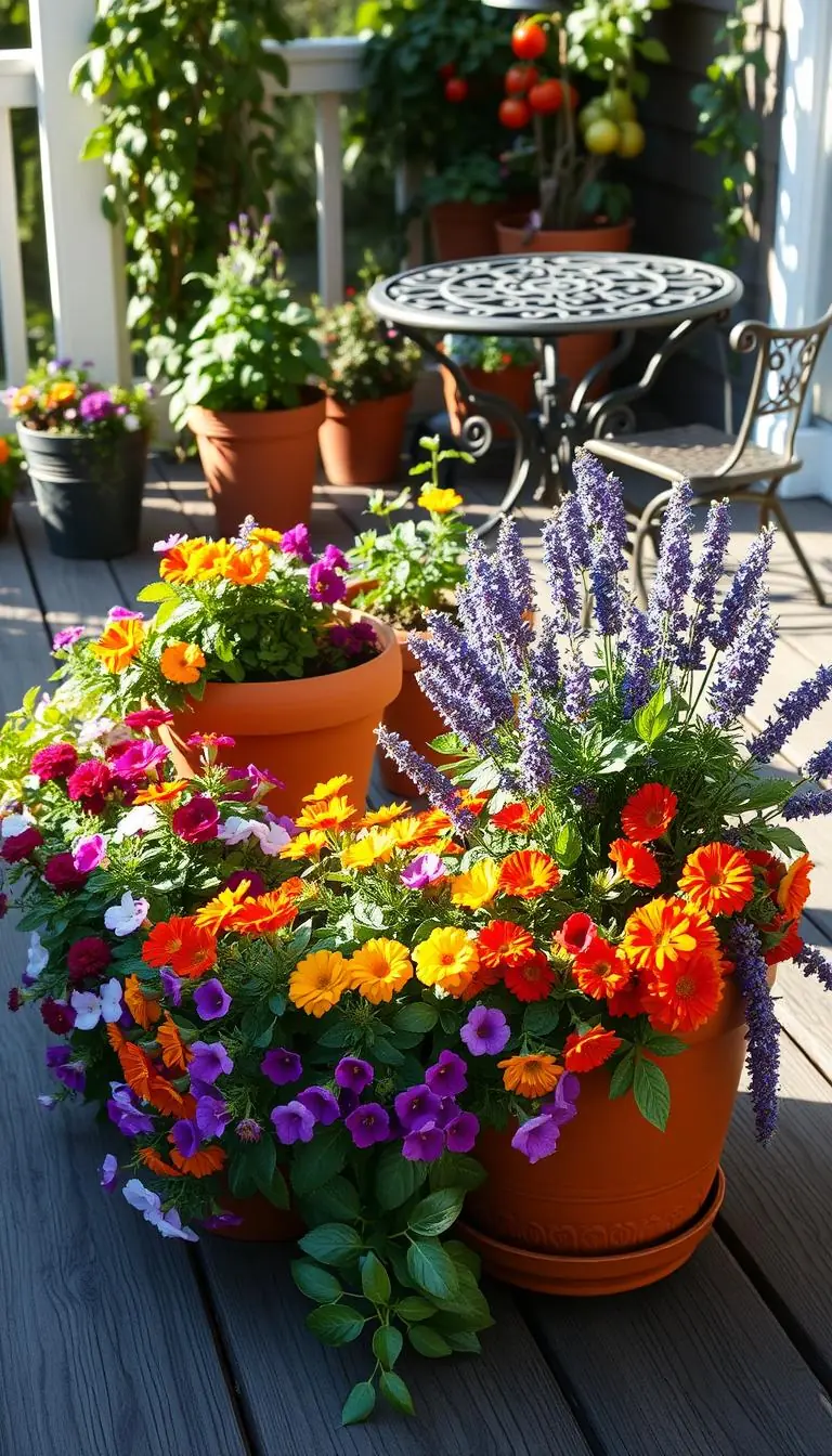 Container Flower Gardening: Beautiful Blooms in Small Spaces