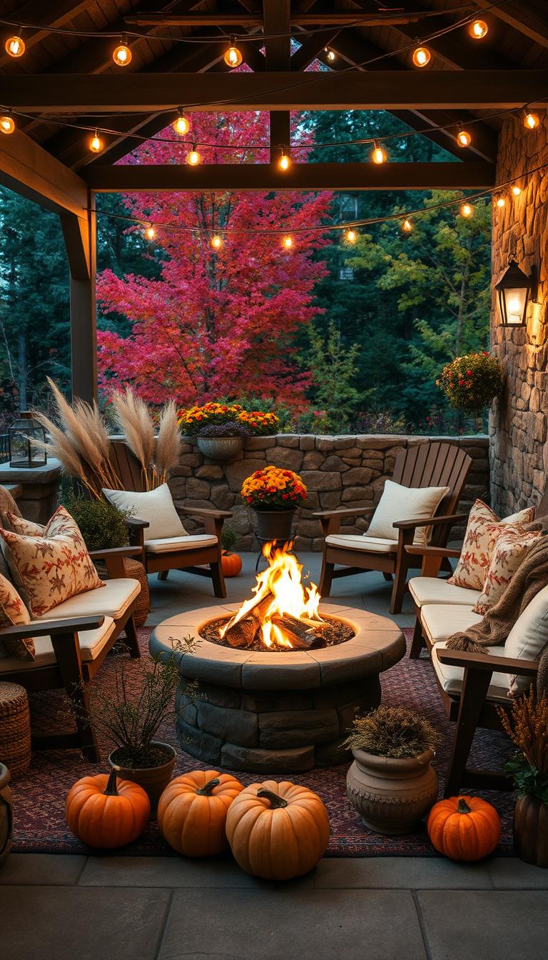 Fall Patio Decor: Cozy Ideas for Cooler Nights