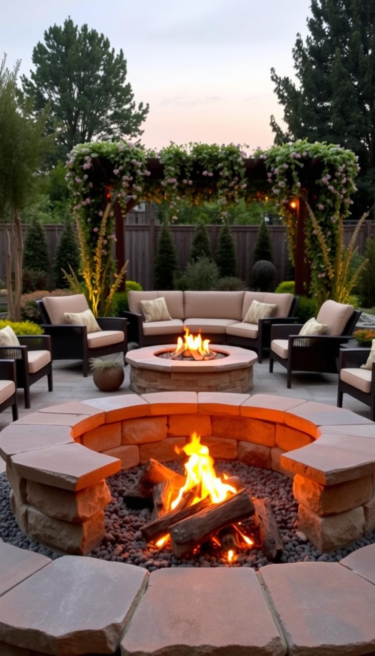 How to Decorate Around a Fire Pit