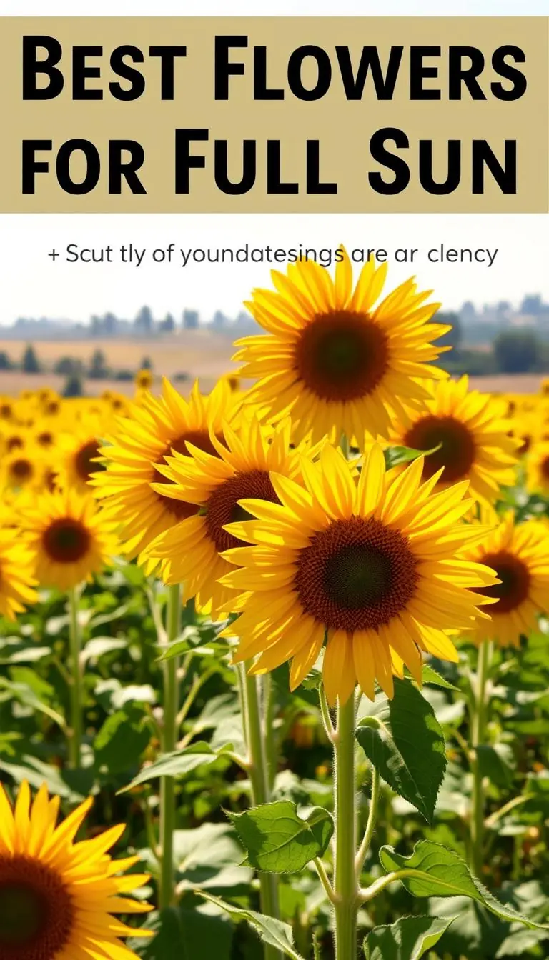 Best Flowers for Full Sun (and How to Keep Them Blooming)