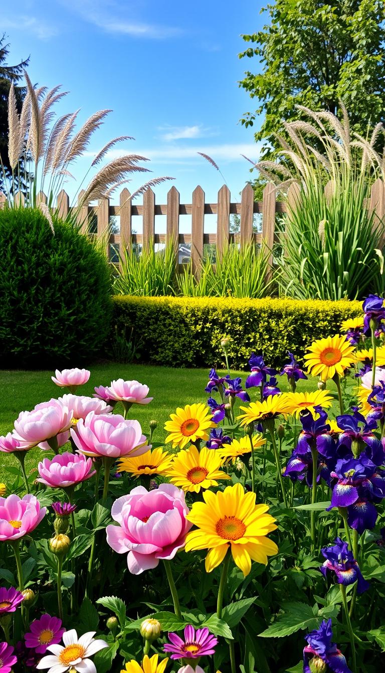 How to Create a Flower Border That Frames Your Yard