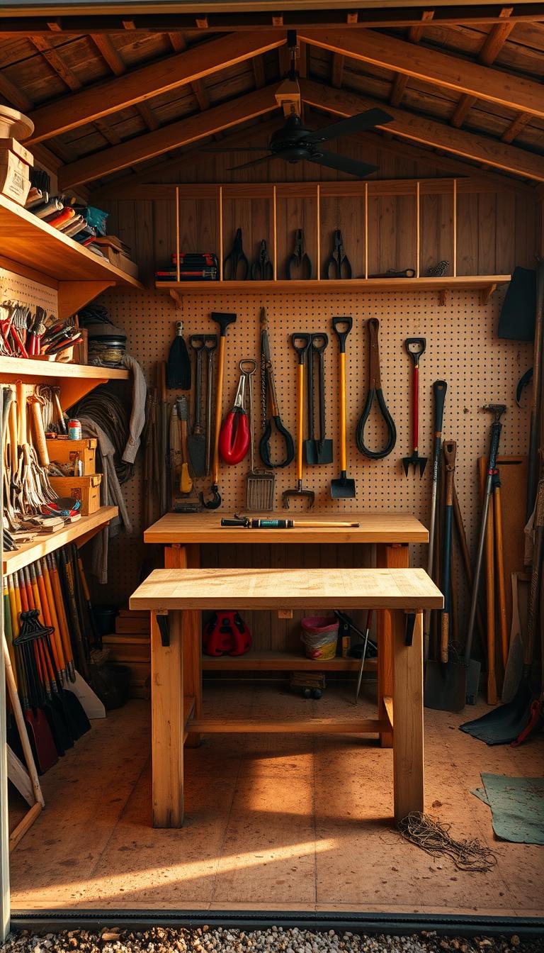How to Store Garden Tools Before Winter