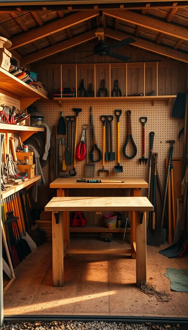 How to Store Garden Tools Before Winter
