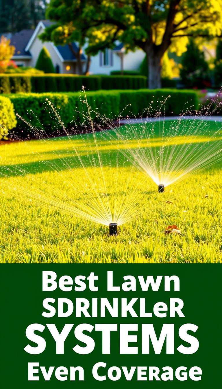 Best Lawn Sprinkler Systems for Even Coverage