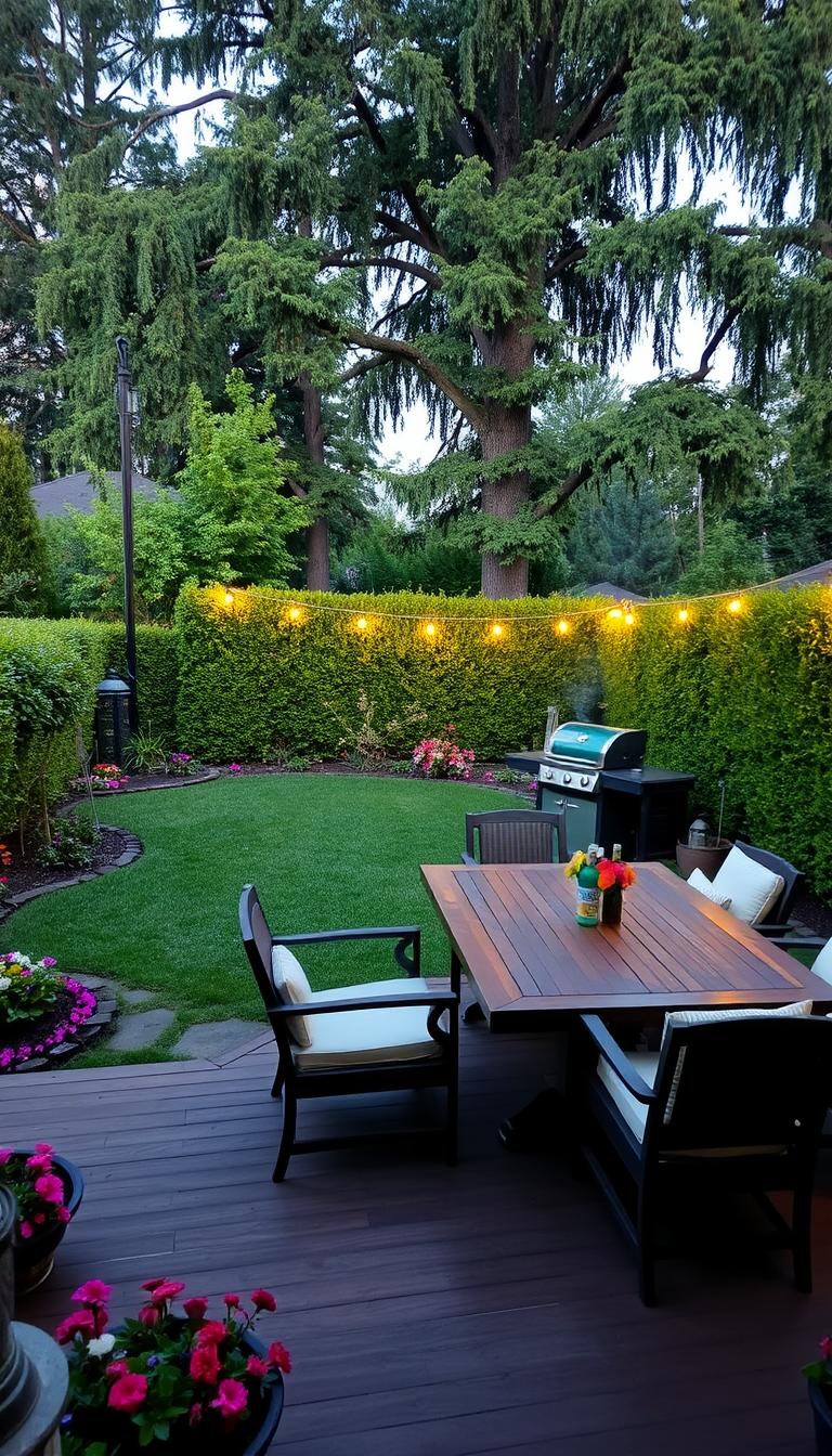 How to Create a Backyard Entertaining Zone