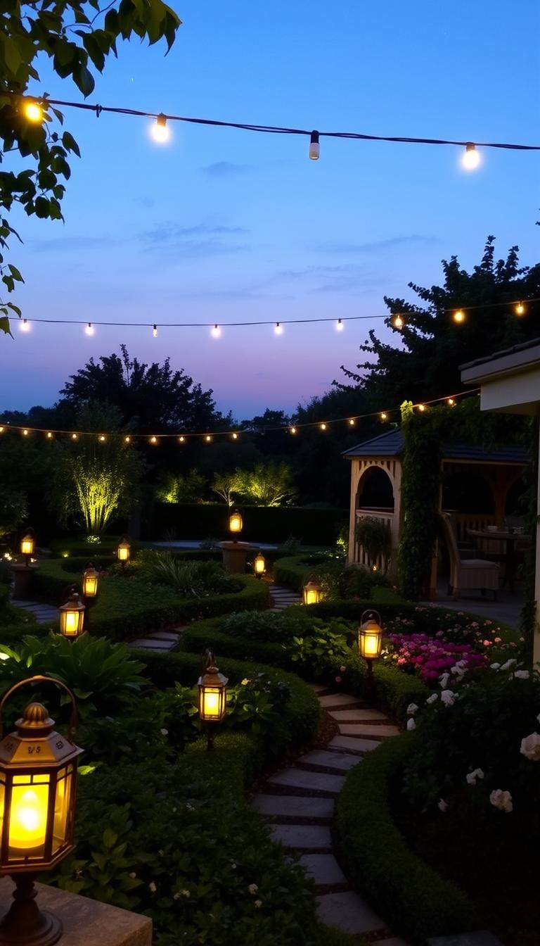 Creative Outdoor Lighting Ideas Beyond String Lights