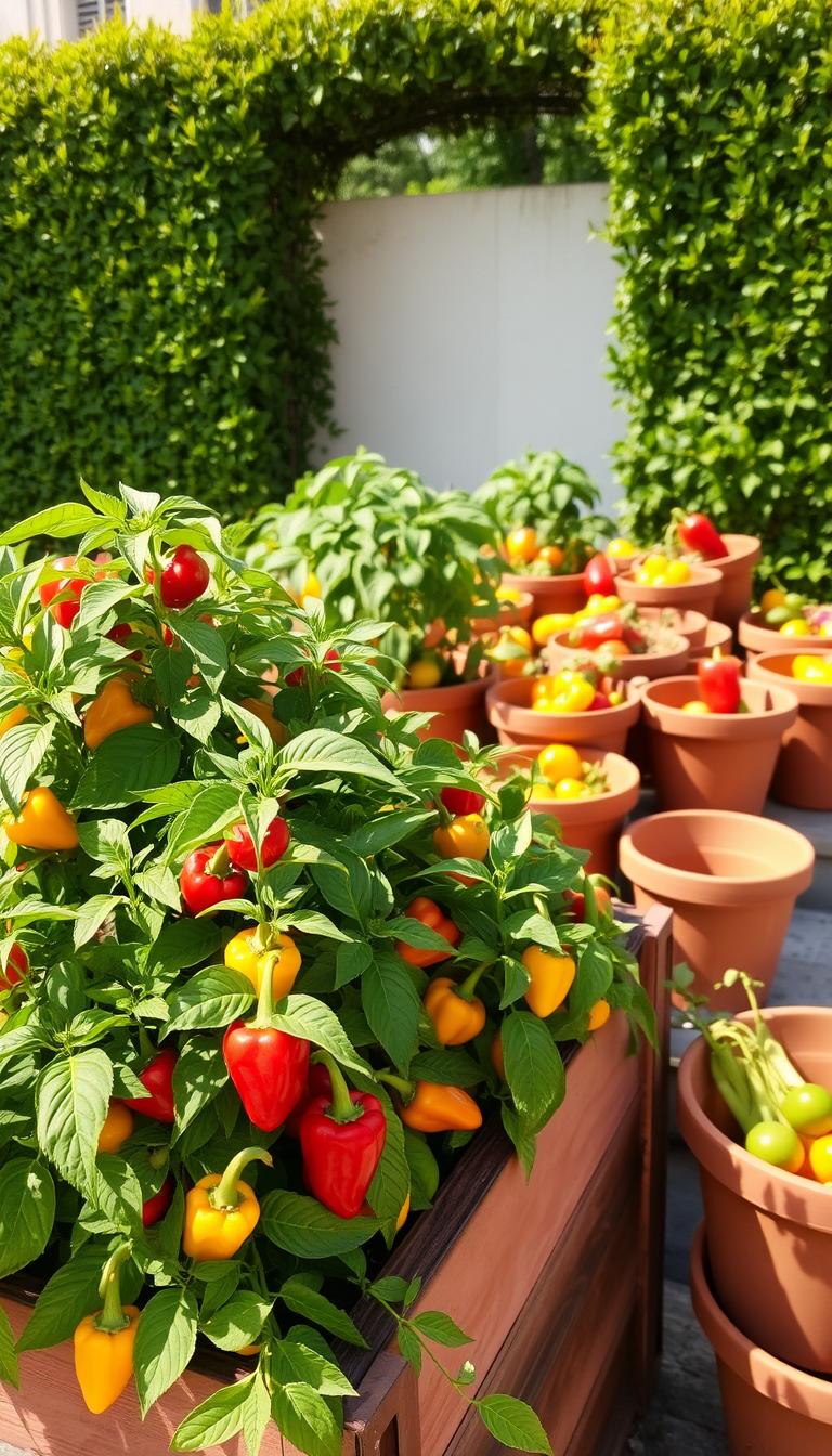 How to Grow Peppers in Pots