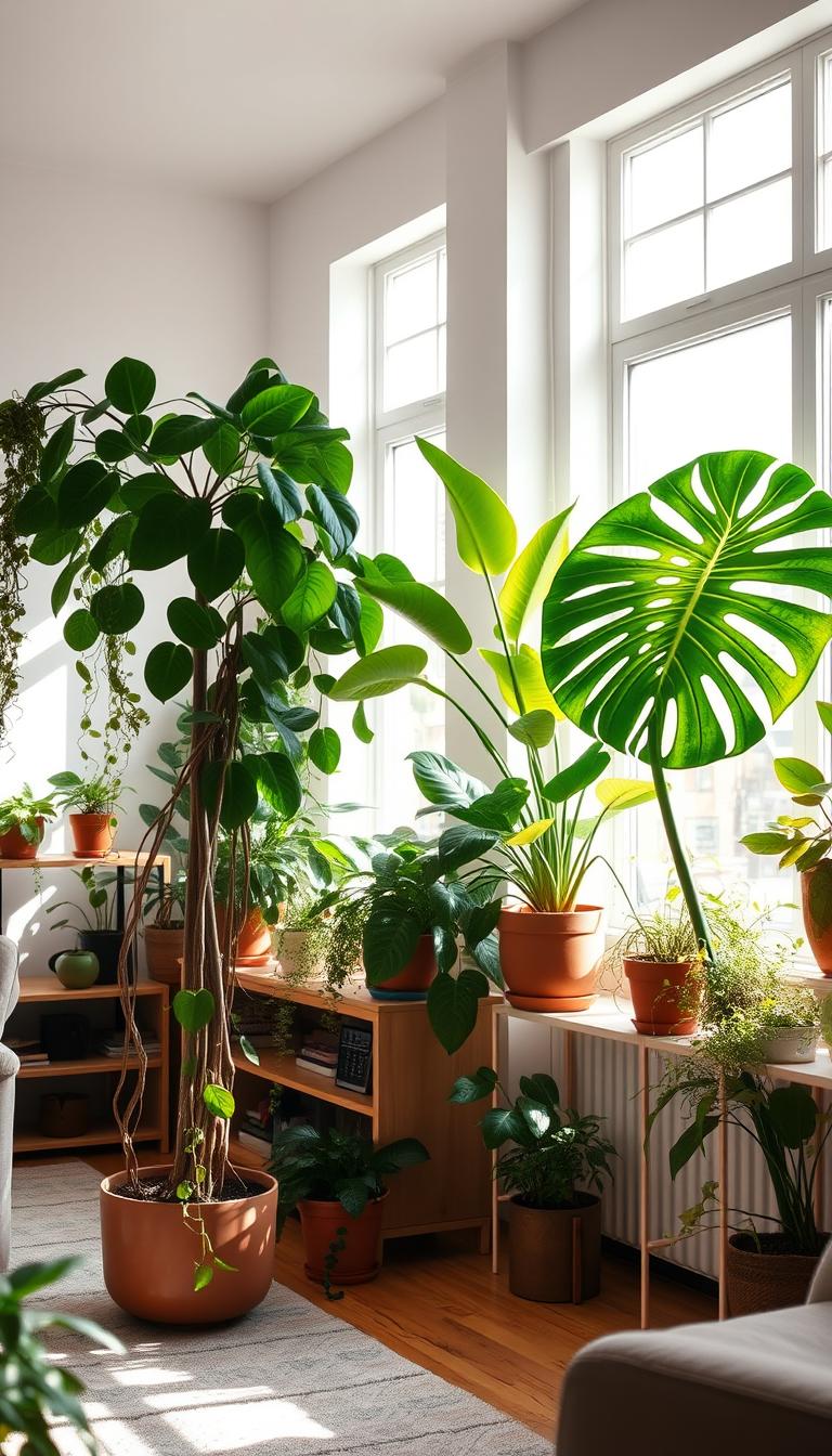 How to Style Plants in Your Living Room
