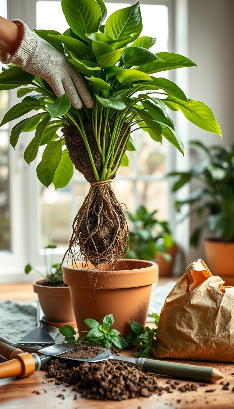 How to Repot Houseplants Without Damaging Roots