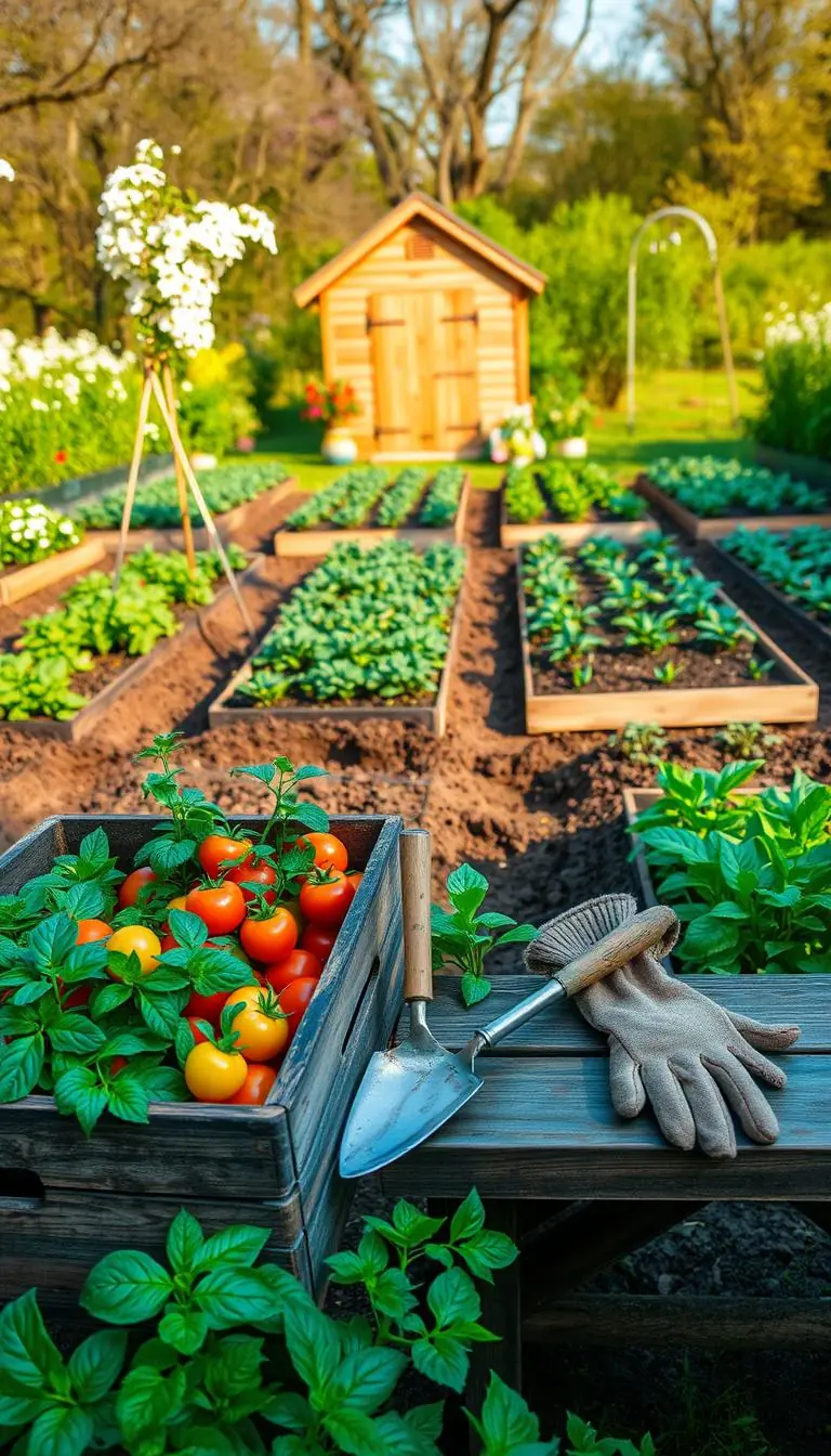 Spring Vegetable Garden Prep Checklist