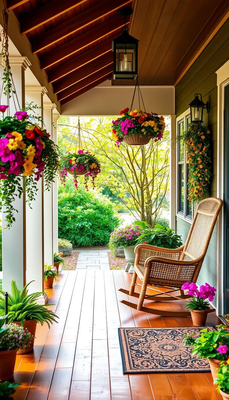 How to Decorate Your Front Porch for Spring