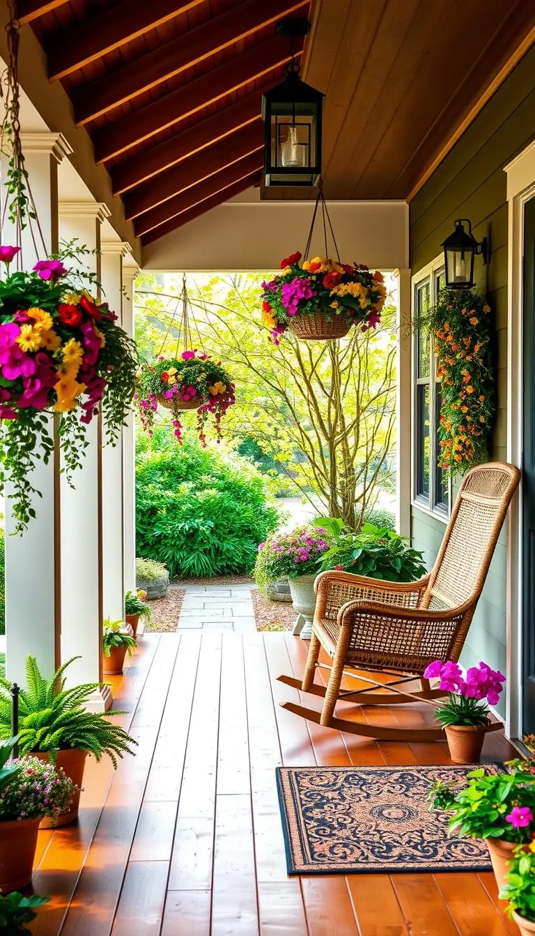 How to Decorate Your Front Porch for Spring