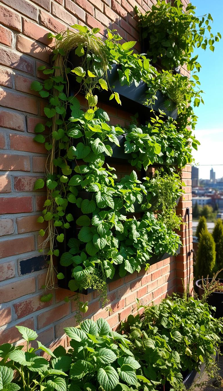 DIY Vertical Garden Ideas for Vegetables & Herbs