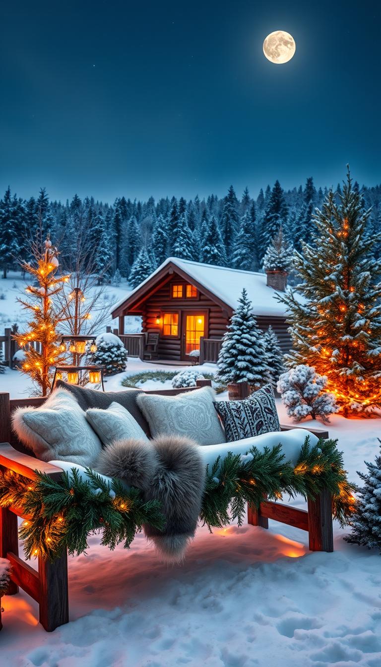 Winter Outdoor Decor That Feels Warm & Inviting