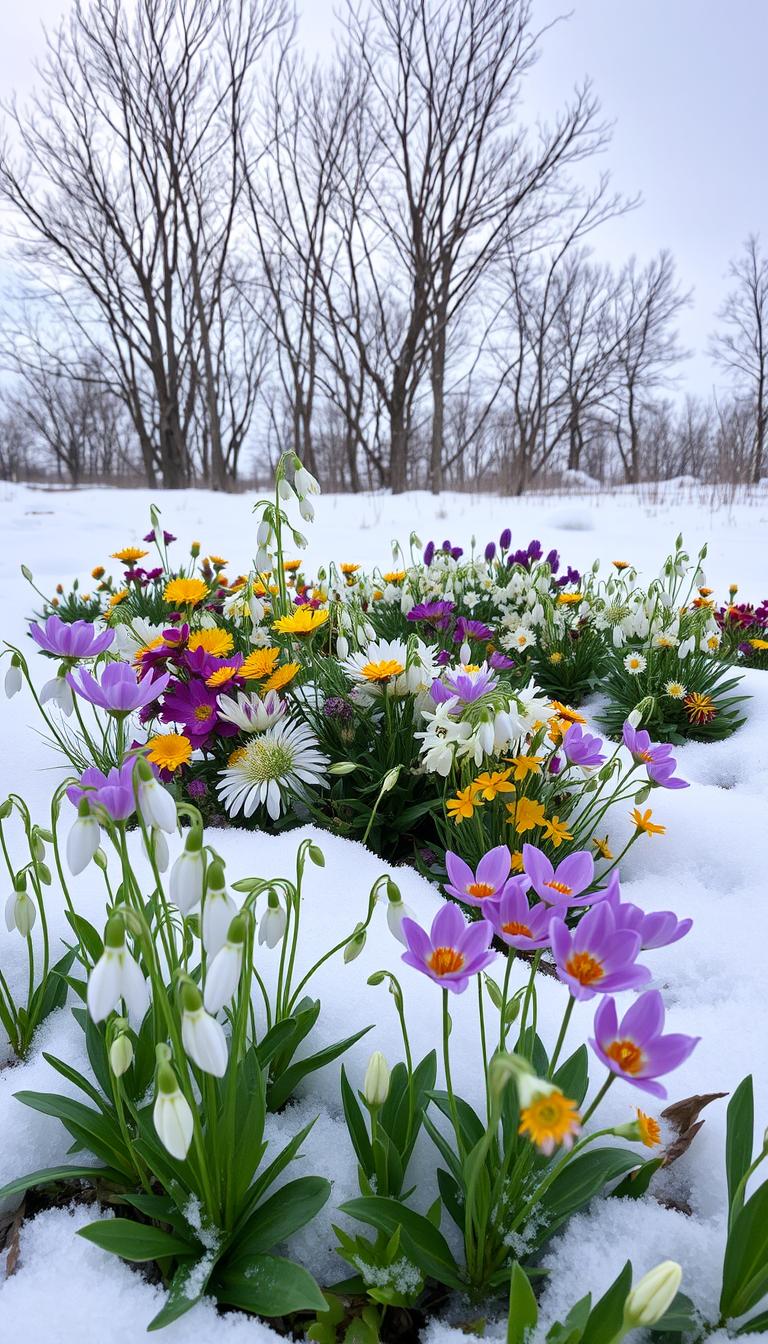 Winter Flowers That Brighten Up Cold Days