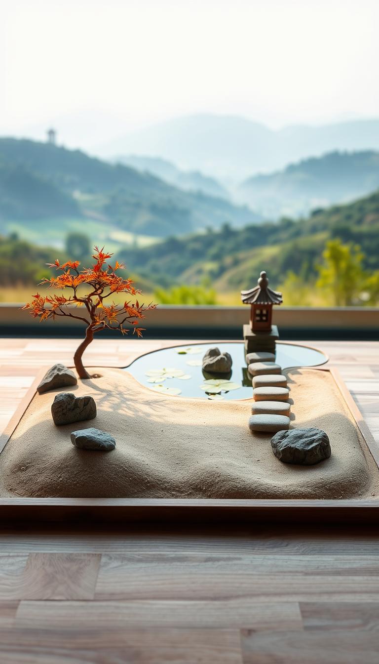 How to Create a Mini Indoor Zen Garden